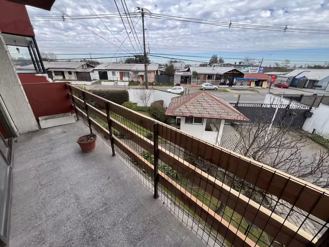 Arriendo departamento CHILLAN, 3 dormitorios, un baño con estacionamiento
