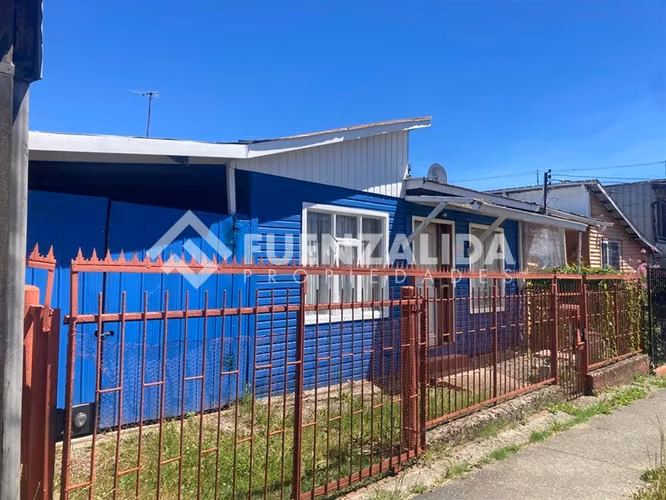 Casa en venta de 2D1B poblacion Antonio Varas Puerto Montt
