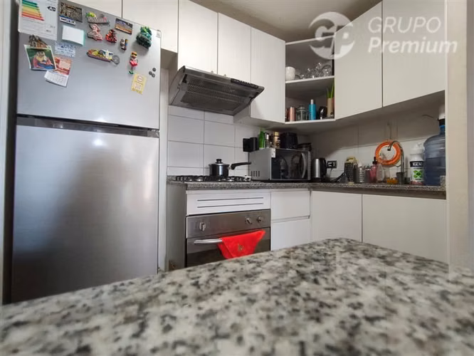 Departamento en venta de 2D 2B 1 est en Ñuñoa