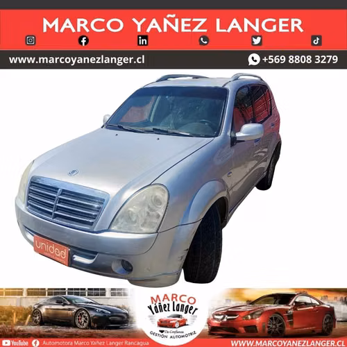 SSANGYONG REXTON II XDI 2.7 / AÑO 2012 /  EXCELENTE ESTADO