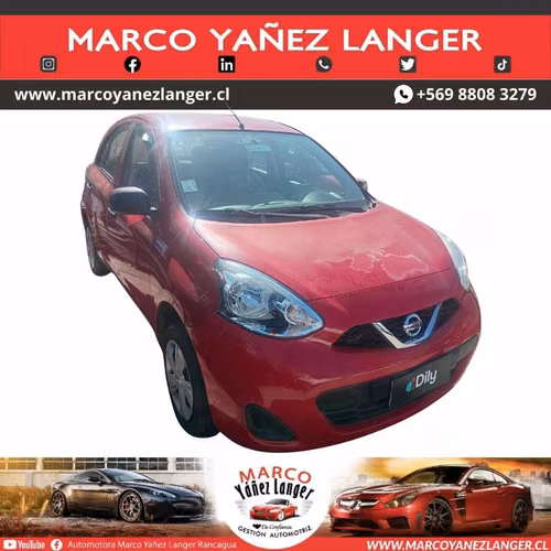 NISSAN MARCH SPORT DRIVE 1.6 / AÑO  KILOMETROS / EXCELENTE ESTADO