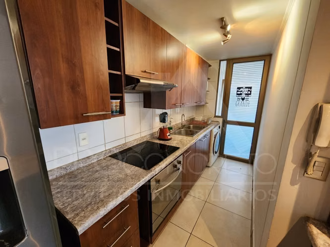 Departamento en Arriendo 3D2B con 2 terrazas, Estac. y Aire Acondicionado