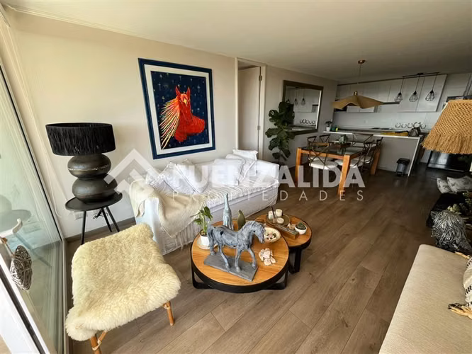 Se vende depto.2D 2B E B exclusivo sector Bosque montemar