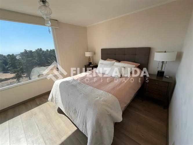 Se vende depto.2D 2B E B exclusivo sector Bosque montemar