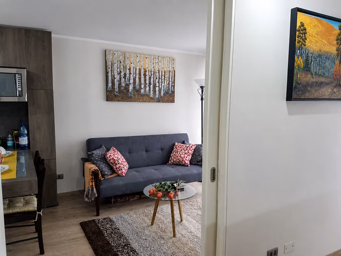 PRECIO REBAJADO: VENDO DEPTO AMOBLADO EN EXCELENTE UBICACIÓN SANTIAGO CENTRO