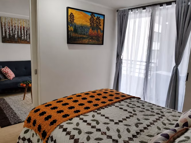 PRECIO REBAJADO: VENDO DEPTO AMOBLADO EN EXCELENTE UBICACIÓN SANTIAGO CENTRO