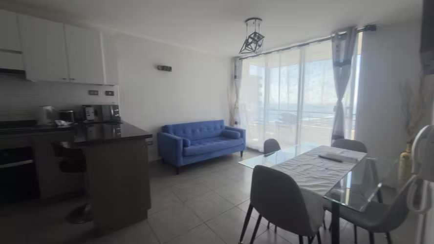 Se Arrienda Departamento 2 Dormitorios Amoblado en sector centro Edificio Cavancha valor 800.000 incluye los gastos comunes - Imagen 9