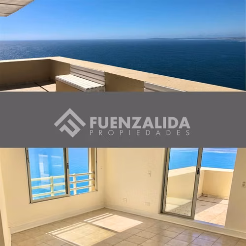 DEPTO 3D-2B ESPECTACULAR VISTA Y GRAN TERRAZA CONCON