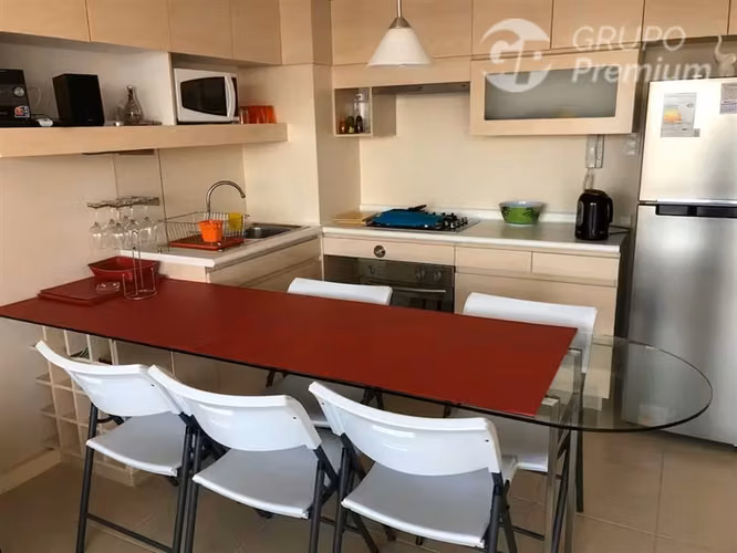Departamento en venta de 2 dorm. en Laguna Bahía, Algarrobo