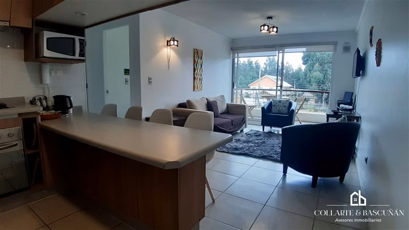 Departamento en venta de 2 dormitorios,2 baños en El Tabo