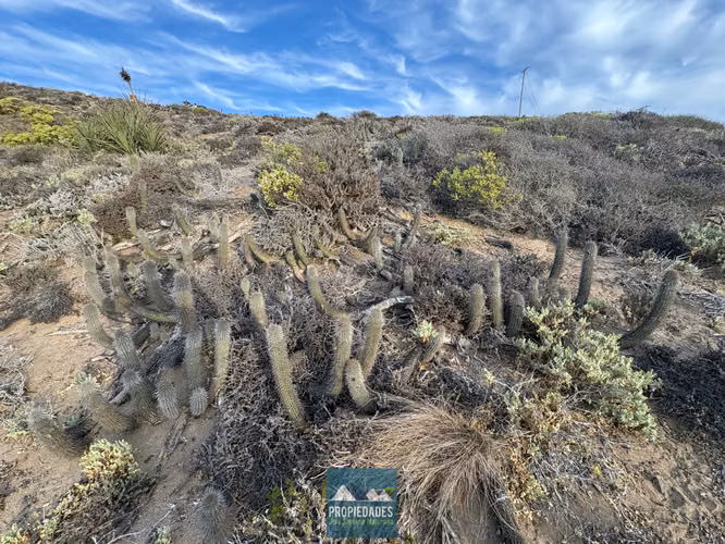 PARCELA CON VISTA PANORÁMICA AL MAR EN OCHOQUEBRADAS