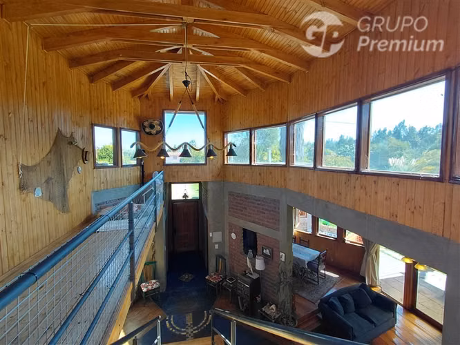 Casa Contemporáneo-Rústica en Parcela 5.069 m2 Padre Hurtado