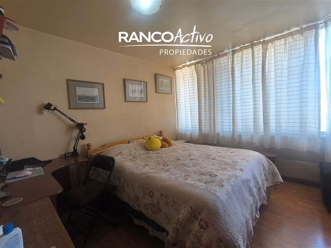 En venta gran departamento 3D2B centro Valdivia vista al río