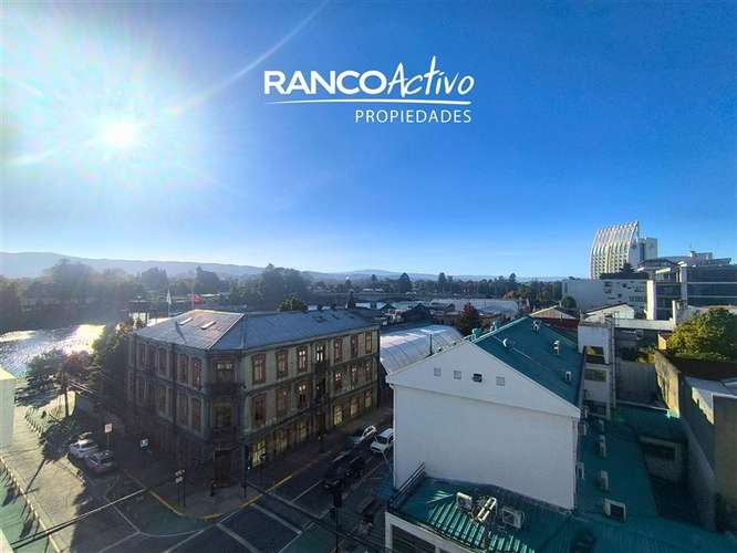 En venta gran departamento 3D2B centro Valdivia vista al río