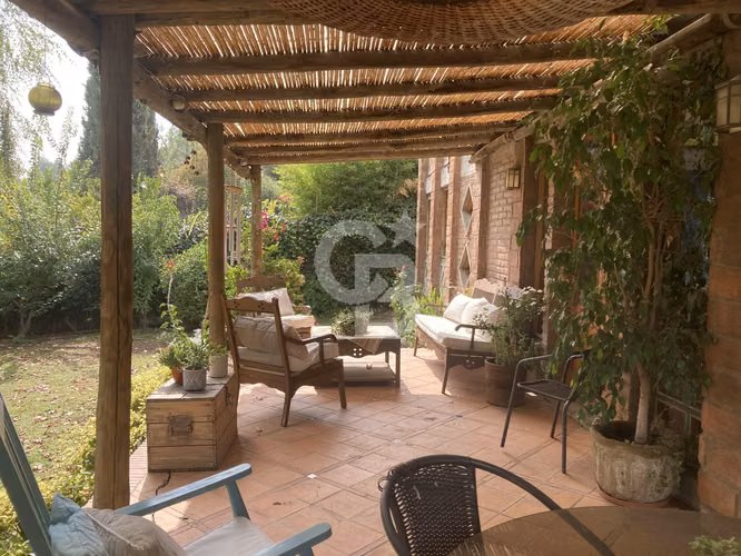 Casa en Condominio en Las Condes con vista a Santiago