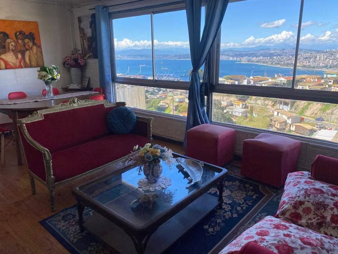 Casa 4 dorm Gran vista al mar. (21322)