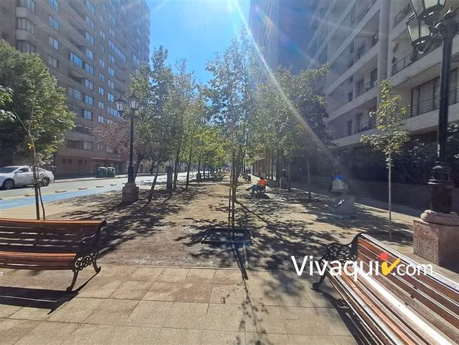 Departamento en venta de 1 dorm. en Santiago