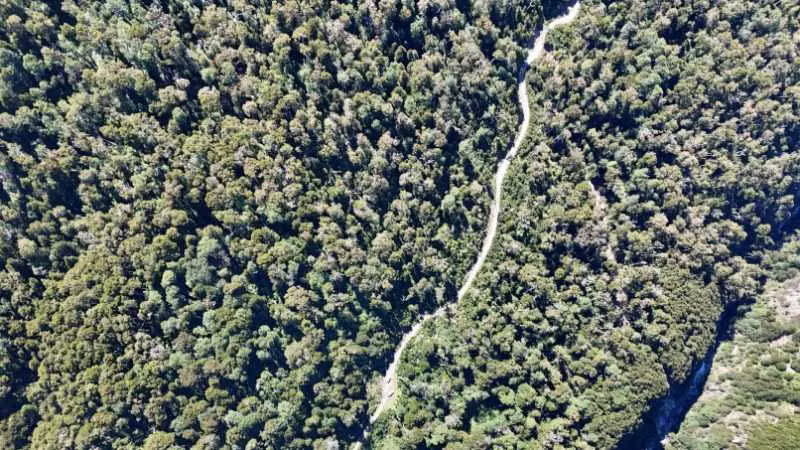 Extenso terreno en Bahia Murta orilla río (158756)