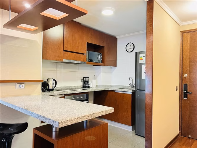 Venta Depto Santo Domingo 1450. Santiago. 1D1B con Bodega