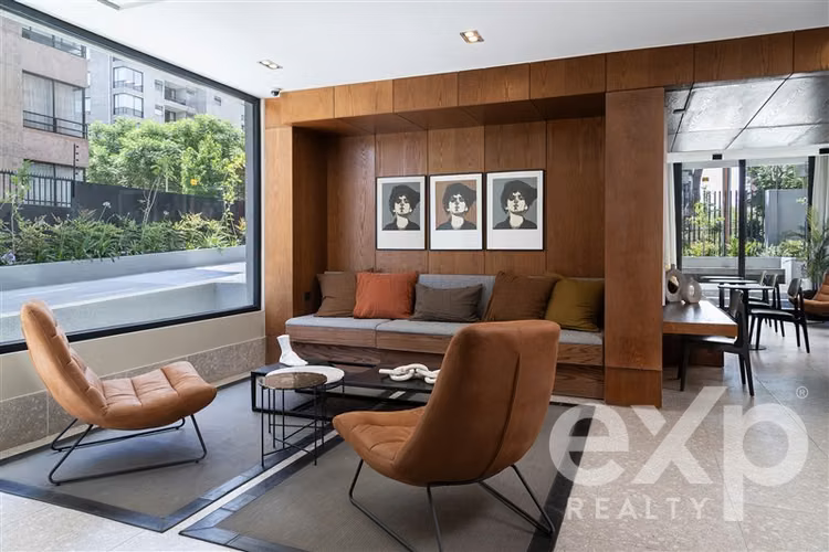 Departamento en venta de 1D-1B. en Las Condes
