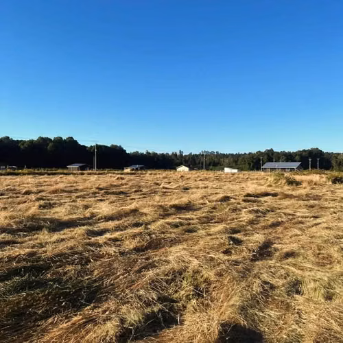 Se vende  parcela de 5000.-plana en Chancoyan.  A 20 minutos de la entrada de Vald.