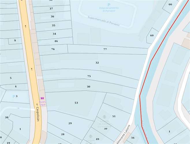 Terreno en venta en el centro de Curanilahue