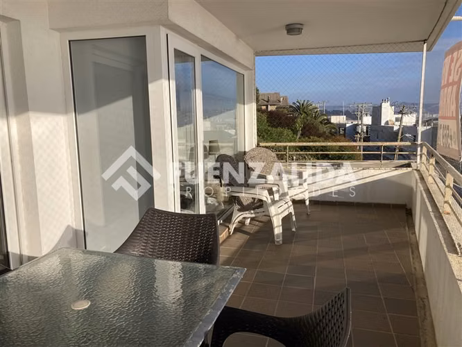 Dpto Arriendo3D2B Vista al Mar Sector 5, Reñaca Viña del Mar