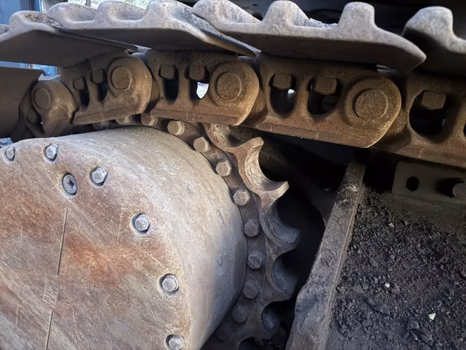 Excavadora Komatsu PC300-8 juego cadenas