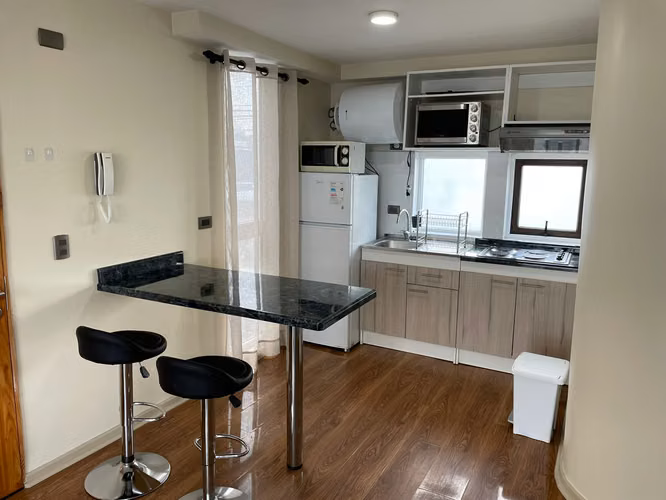 Moderno Departamento Semi Nuevo 01 Hab + 01 B + 01 Est Techos Para Todos