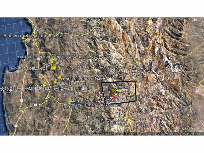 EXCELENTE!! Terreno de 3.000 Hectátreas Mineralizadas en Punitaqui, Ovalle, Coquimbo