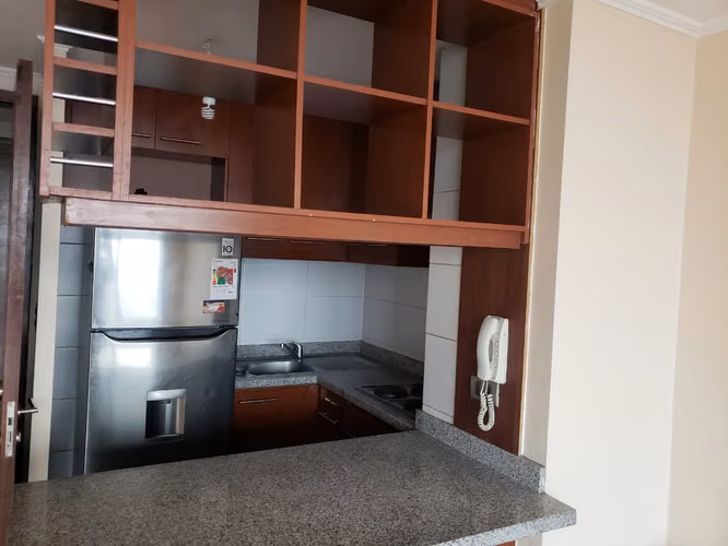 Arriendo Depto. 1 dormitorio / Garantia en partes / Metro Cal y Canto