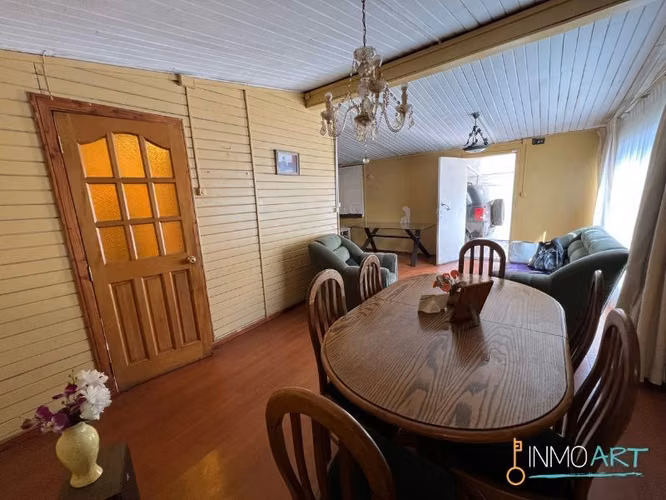Casa en venta + dpto interior en Villa Aquelarre, Temuco