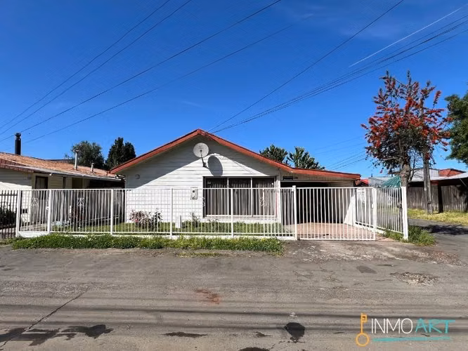Casa en venta + dpto interior en Villa Aquelarre, Temuco