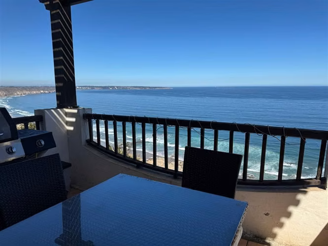 Departamento 4 d Condominio Olas de Marbella vista al mar