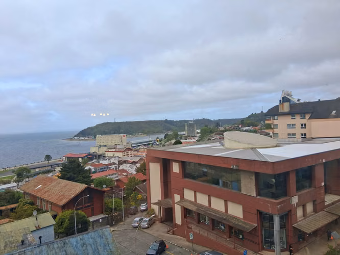 Se vende depto de 100m² con vista al mar en pleno centro de Puerto Montt