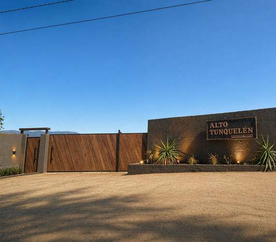 Terro en Condominio cerrado Alto Tunquelen, Rol.-