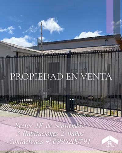 PROPIEDAD SECTOR 18 DE SEPTIEMBRE