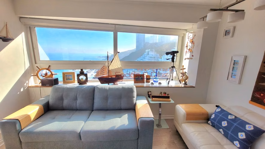 Vive frente al mar en Cochoa: Dpto 2 dormitorios,1 baño