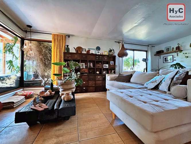 Parcela Lo Gamboa: Casa 7D + Galpón 280m² entre Limache y Olmué