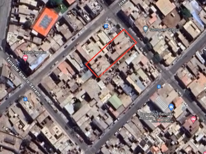 Terreno  en el centro de la ciudad