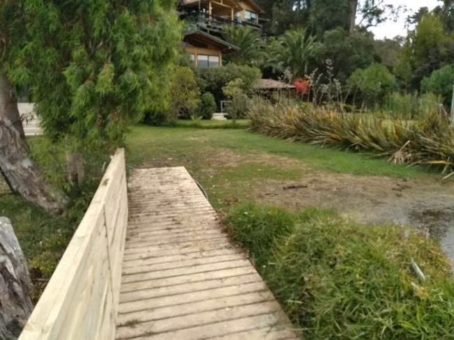 Casa con acceso al lago Vichuquen