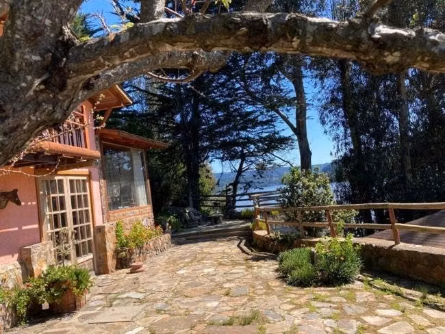 Casa con acceso al lago Vichuquen