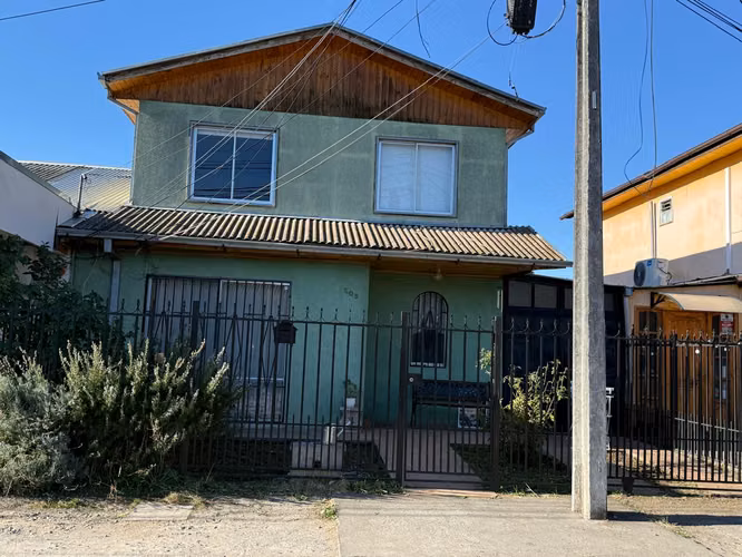 Casa en venta, 4 dorm. 1 baño. Villa Galilea, Talca