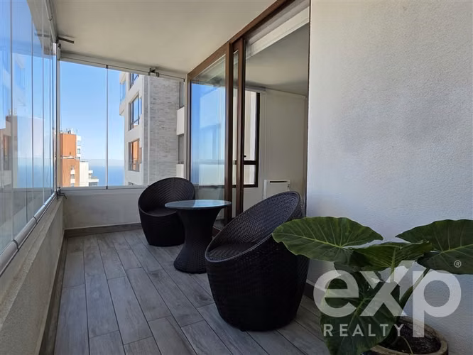 Arriendo de 2 dorm 90 mt2, Edmundo Eluchans Plaza, con vista