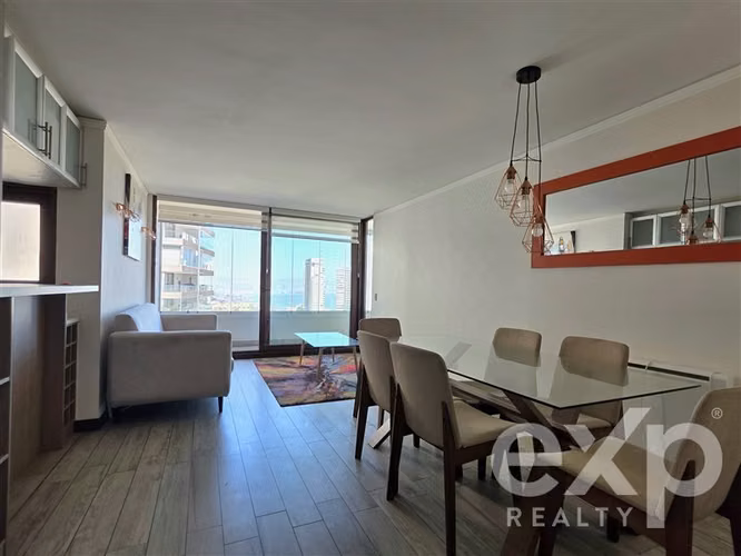 Arriendo de 2 dorm 90 mt2, Edmundo Eluchans Plaza, con vista