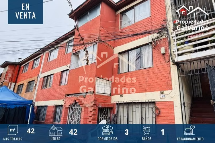 Departamento en venta de 3 dorm. en Quilicura