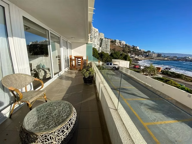 Departamento en arriendo de 2 dorm. en Viña del Mar