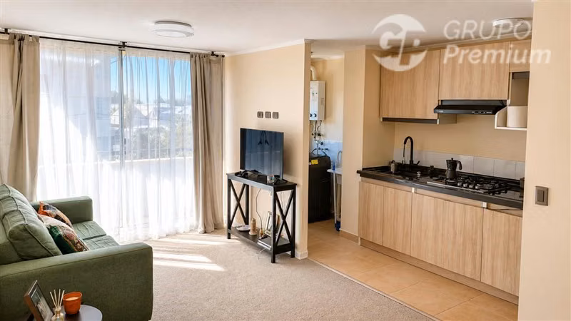 Departamento en arriendo de 3 dorm. 2 baños en Los Ángeles.