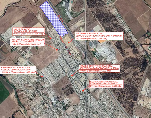 CASABLANCA, CALETERA SUR, KM 77, RUTA 68 (STGO – VALPARAISO): 60.000 m2 - Imagen 2