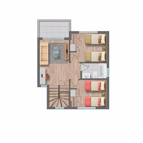 CESIÓN CASA EN SANTA ELENA, COLINA - ENTREGA JUNIO 2025 - Imagen 11
